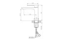 Смеситель для раковины ORANGE Lutz M04-021