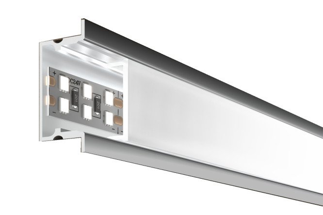 Изображение товара Встраиваемый профиль ELEKTROSTANDARD LL-2-ALP019 200 см для освещения