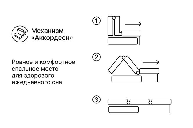 Диван-кровать DREAMART Палермо