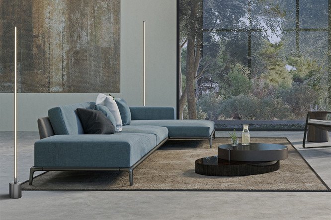 Торшер MAYTONI Flow MOD147FL-L20BK1 16x145x16 см, LED