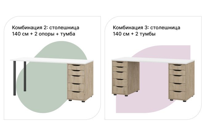 Столешница Alexys 140 см