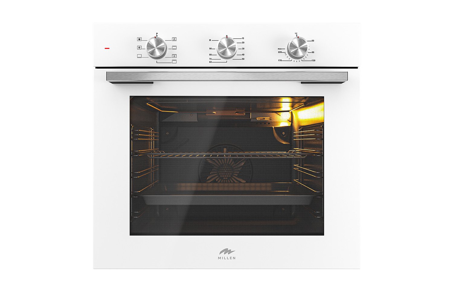 Электрический духовой шкаф MILLEN Meo 6001 WH 59.5х59.5х53 см