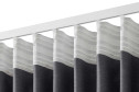 Штора ESTUDI BLANCO Hazel 180х300 см, 1 шт., цвет графитовый