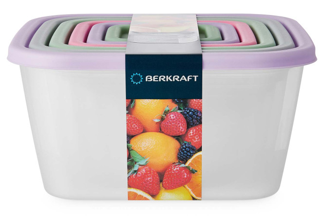 Фото 9 Набор ёмкостей для продуктов BERKRAFT Fusion