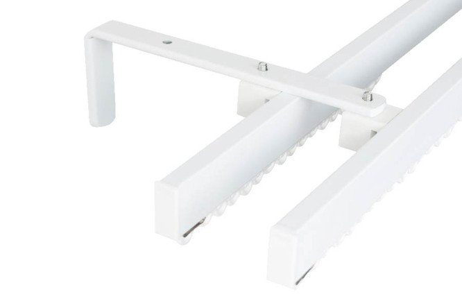 Изображение товара Двухрядный стеновой карниз Facile Standard 280 см, профиль универсальный