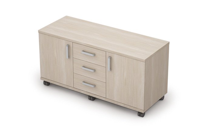 Изображение товара Мобильная тумба Avance 119х59,8х45,4 см из ЛДСП для хранения и интерьера