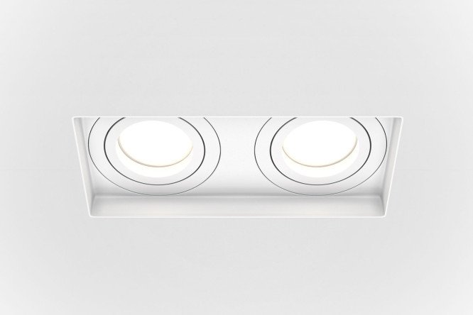 Светильник встраиваемый MAYTONI Downlight Atom 23x3.8x13 см, GU10