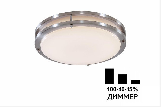 Светильник накладной CITILUX Бостон 5 кв.м, 25.5x7x25.5 см, LED