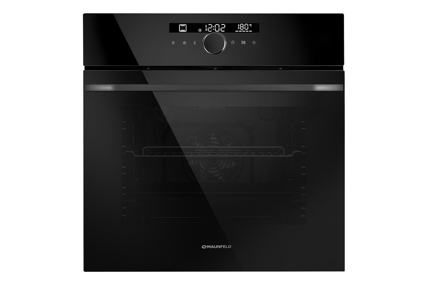 Электрический духовой шкаф MAUNFELD EOEH7613B Glossy