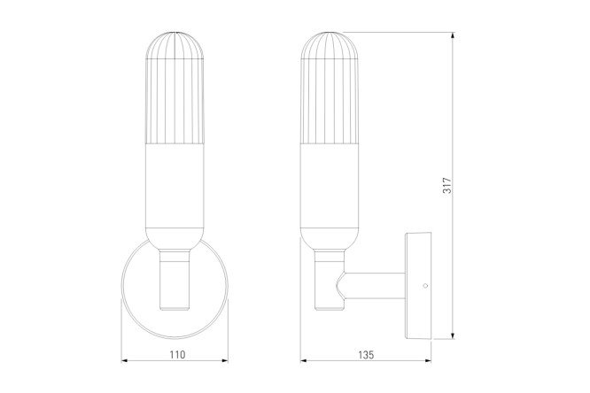 Фото 8 Светильник садово-парковый LED ELEKTROSTANDARD Isida Планка, 6 Вт, LED