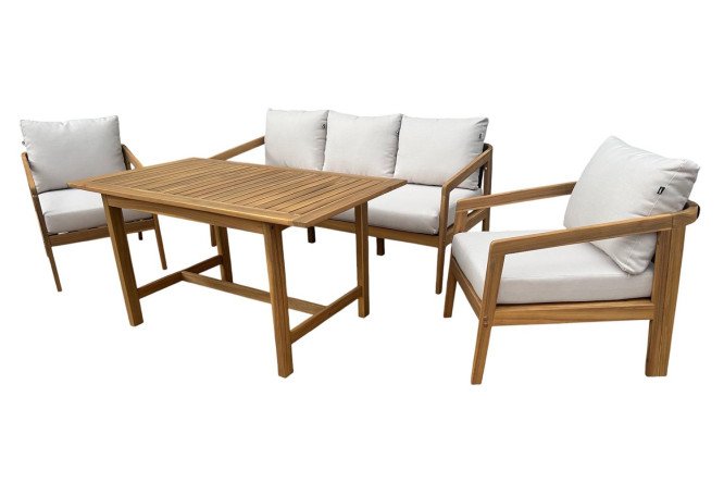 Изображение товара Набор садовой мебели Luana из массива акации и полиуретана