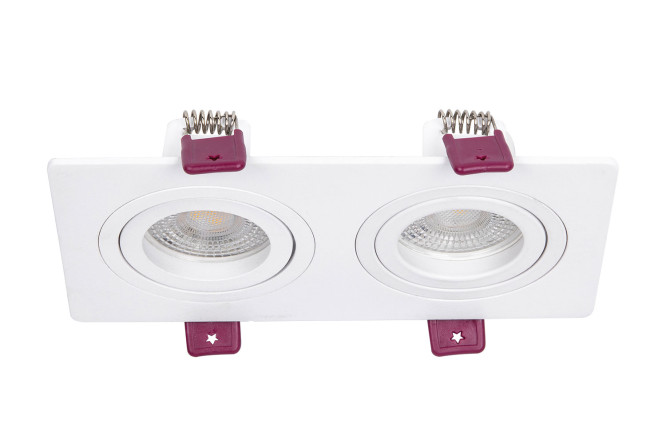 Изображение товара Врезной светильник FAVOURITE Lamppu GU10 17.2x2.8x9.2 см для точечного освещения