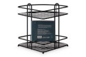 Полка угловая 2-ярусная BERKRAFT Practical ZC1101 27x34.5x27 см