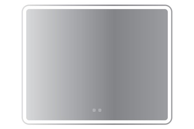 Изображение товара Зеркало с подсветкой SPC-MAR-1000-800-LED-TCH-SND 100х80 см современный дизайн