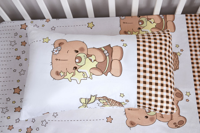 Комплект постельного белья MICASA Kids Stars 112х147 см