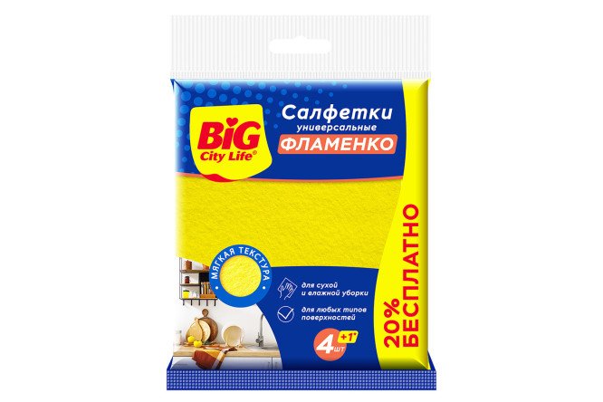 Изображение товара Салфетки Фламенко 5 шт.