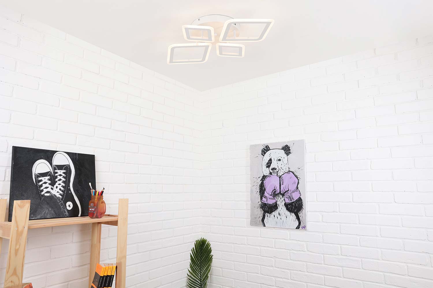 Люстра SCHAFFNER Oleoso 15 кв.м., LED, 46 см