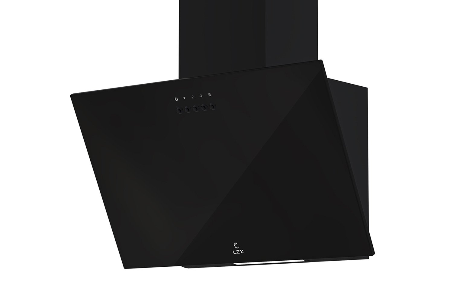 Вытяжка LEX Moza 450 black цвет чёрный, 45 см