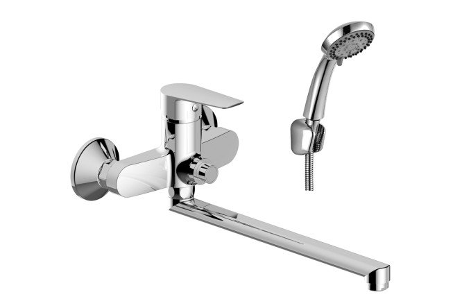 Изображение товара Смеситель для ванны ROSSINKA SILVERMIX S35-35 хром рычажный латунь