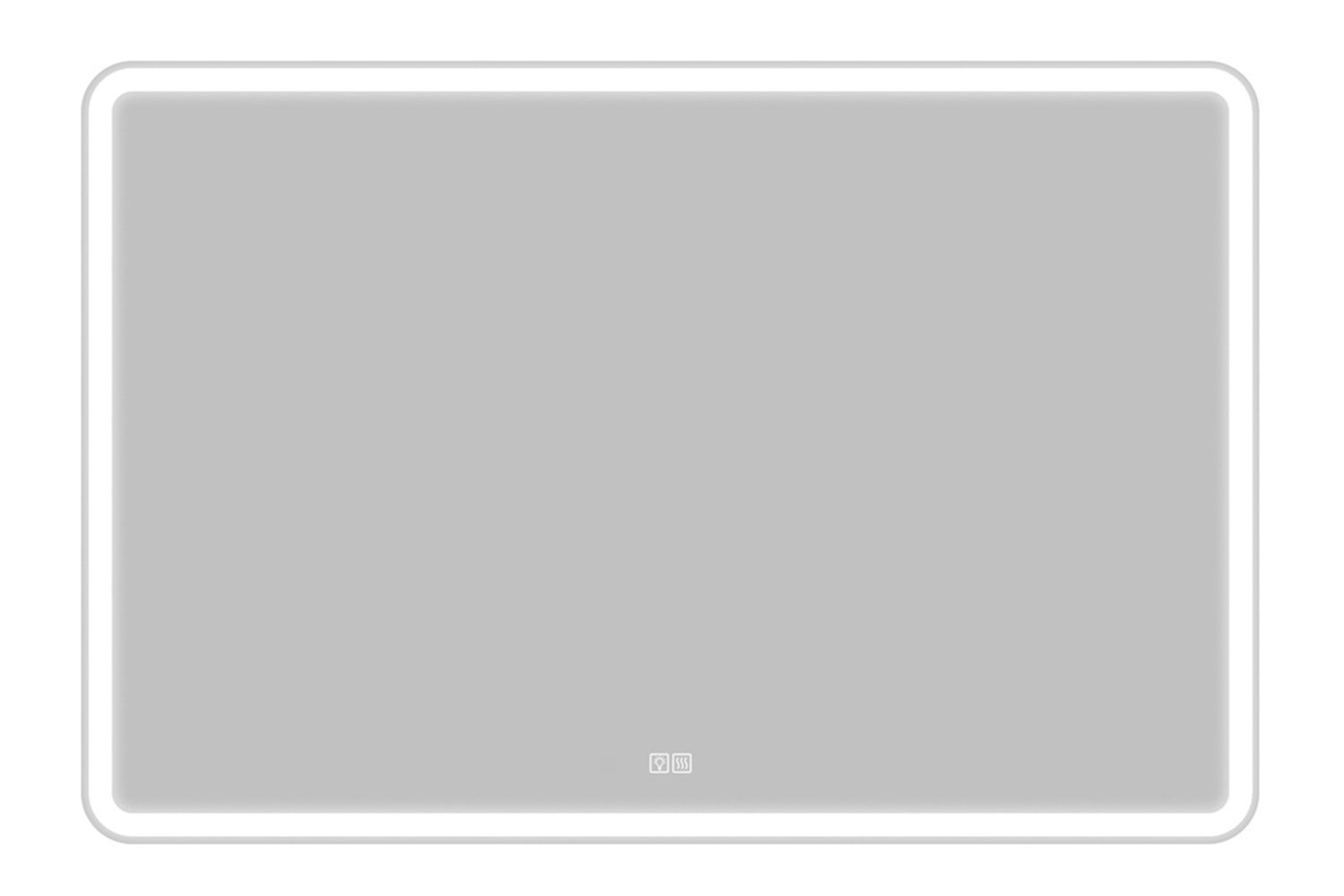 Зеркало с подсветкой BELBAGNO SPC-MAR-1200-800-LED-TCH-WARM с подогревом 120х80 см
