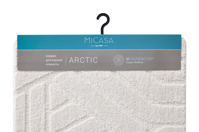 Коврик для ванной комнаты MICASA Arctic 70x120 см