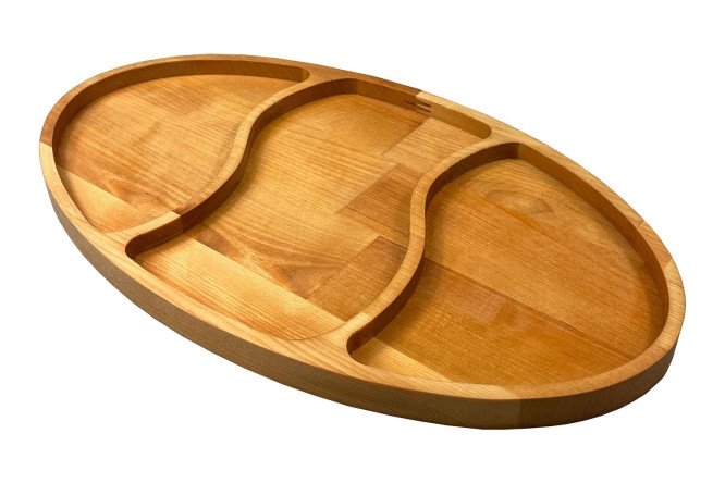 Изображение товара Менажница Lavarna из массива берёзы, 36 см