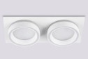 Светильник встраиваемый AMBRELLA LIGHT Techno Spot 1 м², 10.5x4.5x21 см, GX53