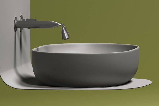 Умывальник накладной CERAMICANOVA Element CN6047MH 60х13.5х41.5 см