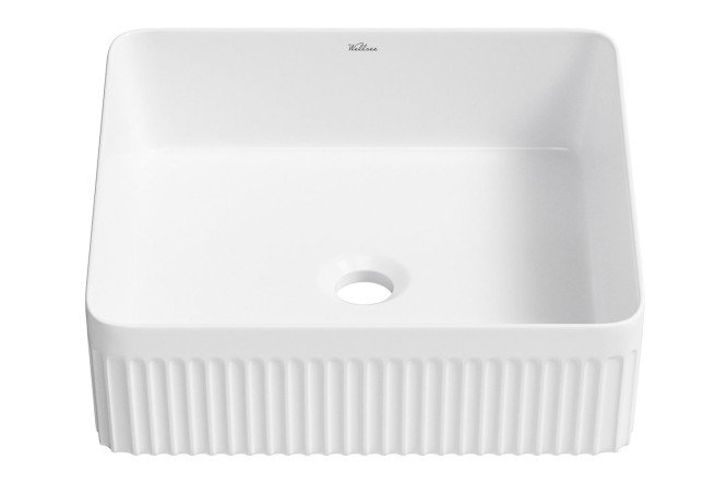 Изображение товара Накладная раковина Festive fox 2.0 319604000 40х12х40 см белый фарфор