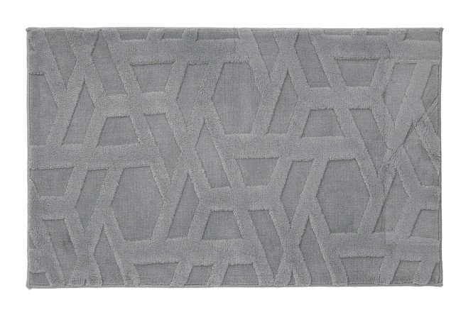 Изображение товара Коврик для ванной комнаты MICASA Geometry 60x90 см, Полиэстер