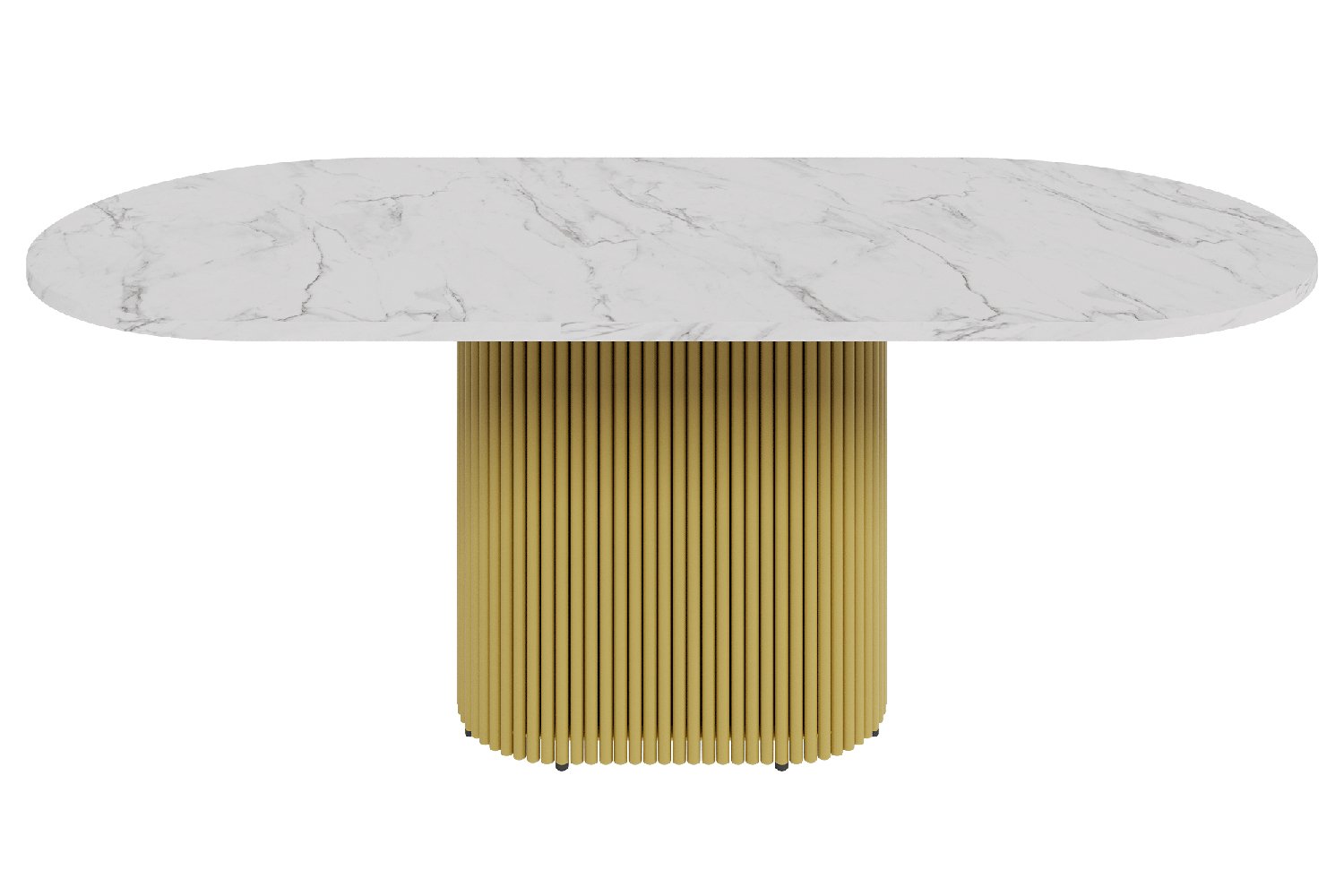 Стол GENGLASS Trubis oval