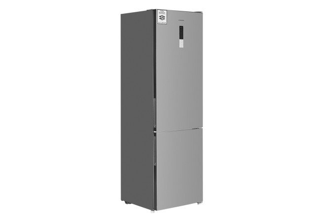 Холодильник MAUNFELD MFF200NF Х10 Inverter, нержавеющая сталь