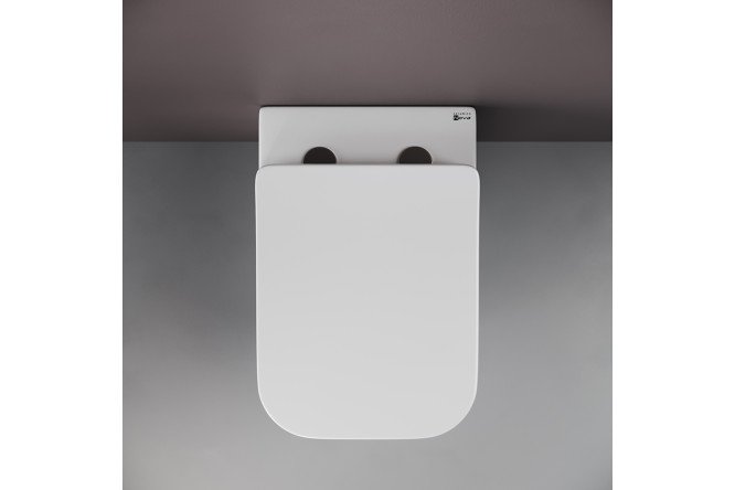 Унитаз подвесной CERAMICANOVA Cubic Rimless CN1806 36х37х53 см