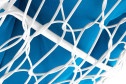 Кресло на подставке Кокос цвет каркаса белый, отделки белый