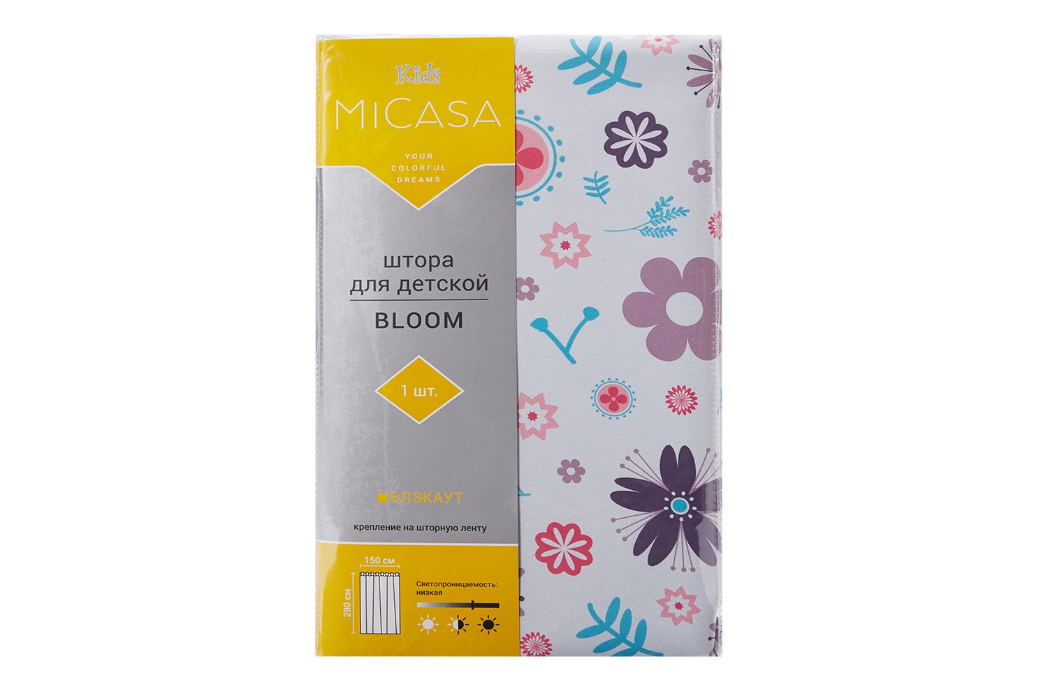 фото Штора для детской bloom micasa