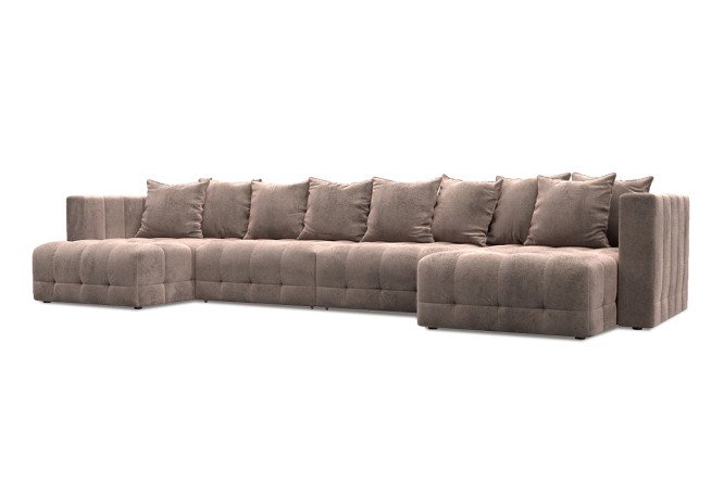 Изображение товара П-образный диван-кровать Лига 052 Лонг универсальный угол для дома Изображение товара П-образный диван-кровать Лига 052 Лонг универсальный угол для дома