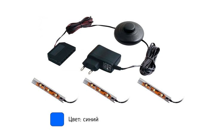 Изображение товара Комплект светильников Klips-p-05 для гостиной Домино