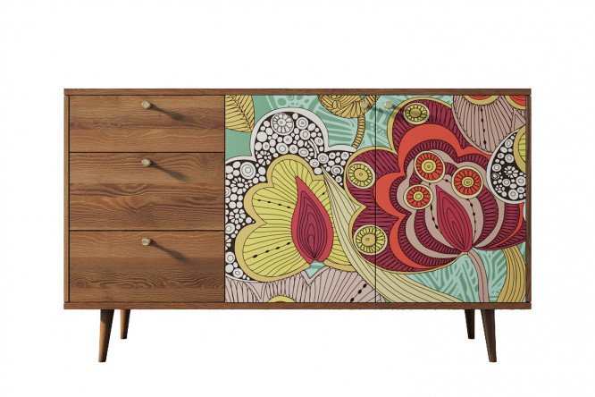 Изображение товара Комод Berber с уникальным принтом, 150х90х45 см