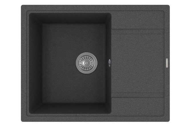 Изображение товара Врезная мойка Липси 650 из кварцевого композита 65х51х21.7 см с крылом