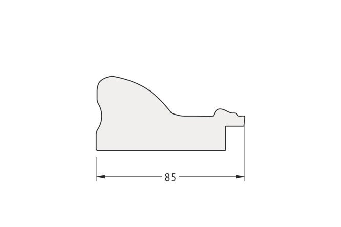 Зеркало настенное в багетной раме EVOFORM Octagon BY 3774, виньетка бронзовая 75.4х75.4 см