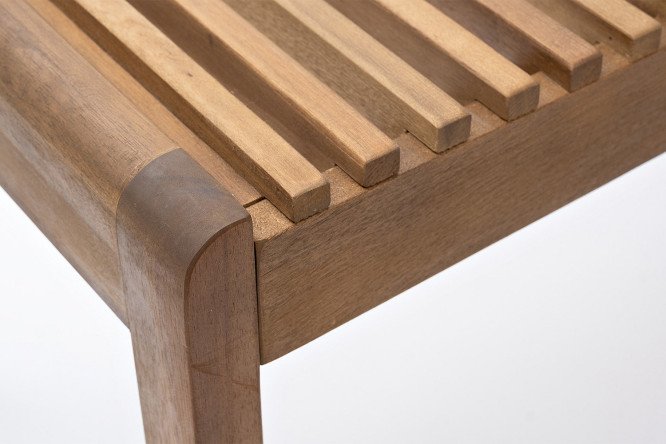 Скамья JOYGARDEN Мона цвет каркаса натуральный тик