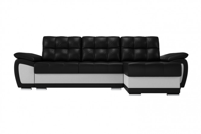 Угловой диван из искусственной кожи