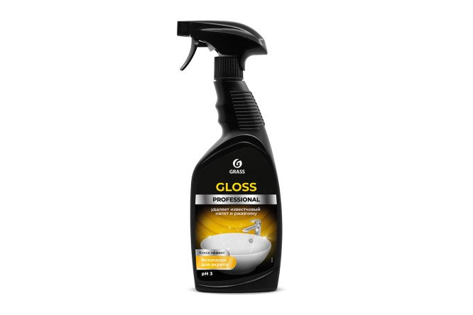 Изображение товара Чистящее средство GRASS Professional Gloss для санузлов 600 мл спрей