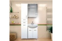 Зеркало-шкаф Лиана 55 Э-Лиа02055-01СвЛ с LED-подсветкой 55х72х25 см, Левый