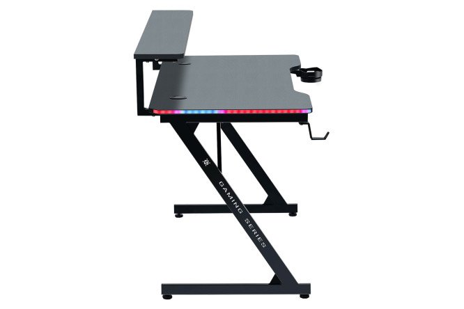 Игровой компьютерный стол Adamant с RGB подсветкой