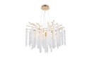 Светильник подвесной FREYA Crystal Mineral 28 кв.м., 60х170х60 см, G9