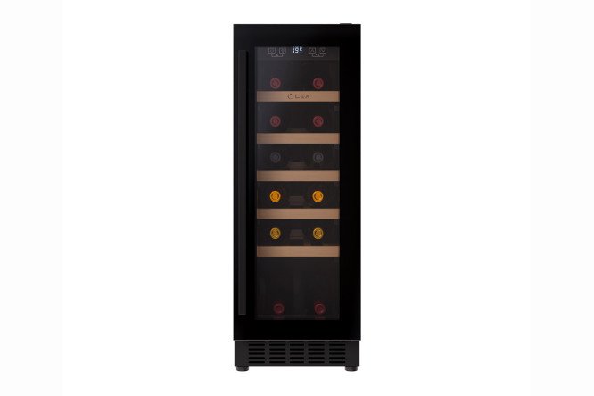 Винный шкаф LEX LWD3020BL чёрный цвет чёрный