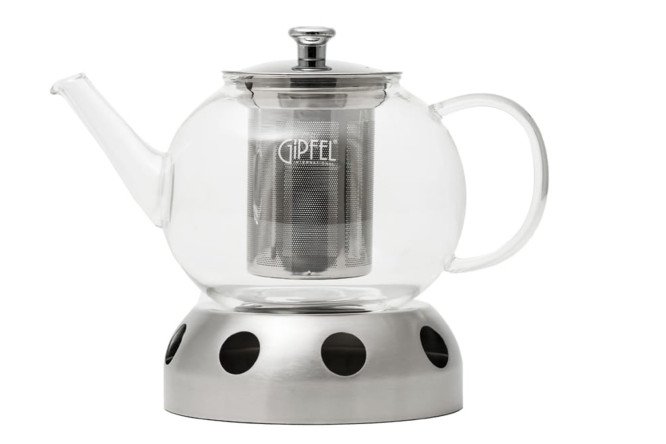 Изображение товара Заварочный чайник GIPFEL 7084 с подставкой для подогрева 600 мл