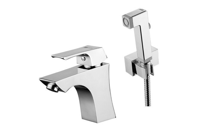 Изображение товара Смеситель для раковины и биде LEMARK Unit LM4516C с рычажным управлением