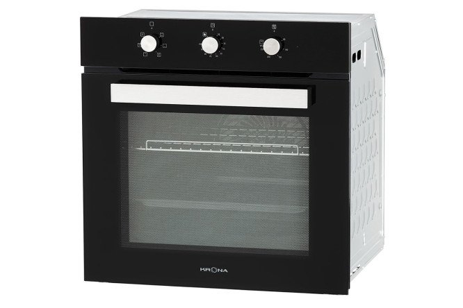 Изображение товара Электрический духовой шкаф KRONAsteel KROE064 ROMANA 60 BL черный компактный